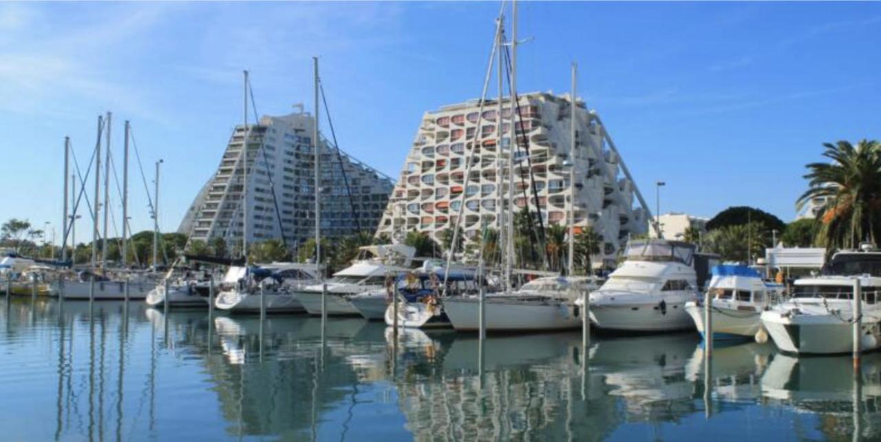 Apartmán Super Appart ! Terrasse, Clim, Parking, 2Min Plage. La Grande Motte Exteriér fotografie