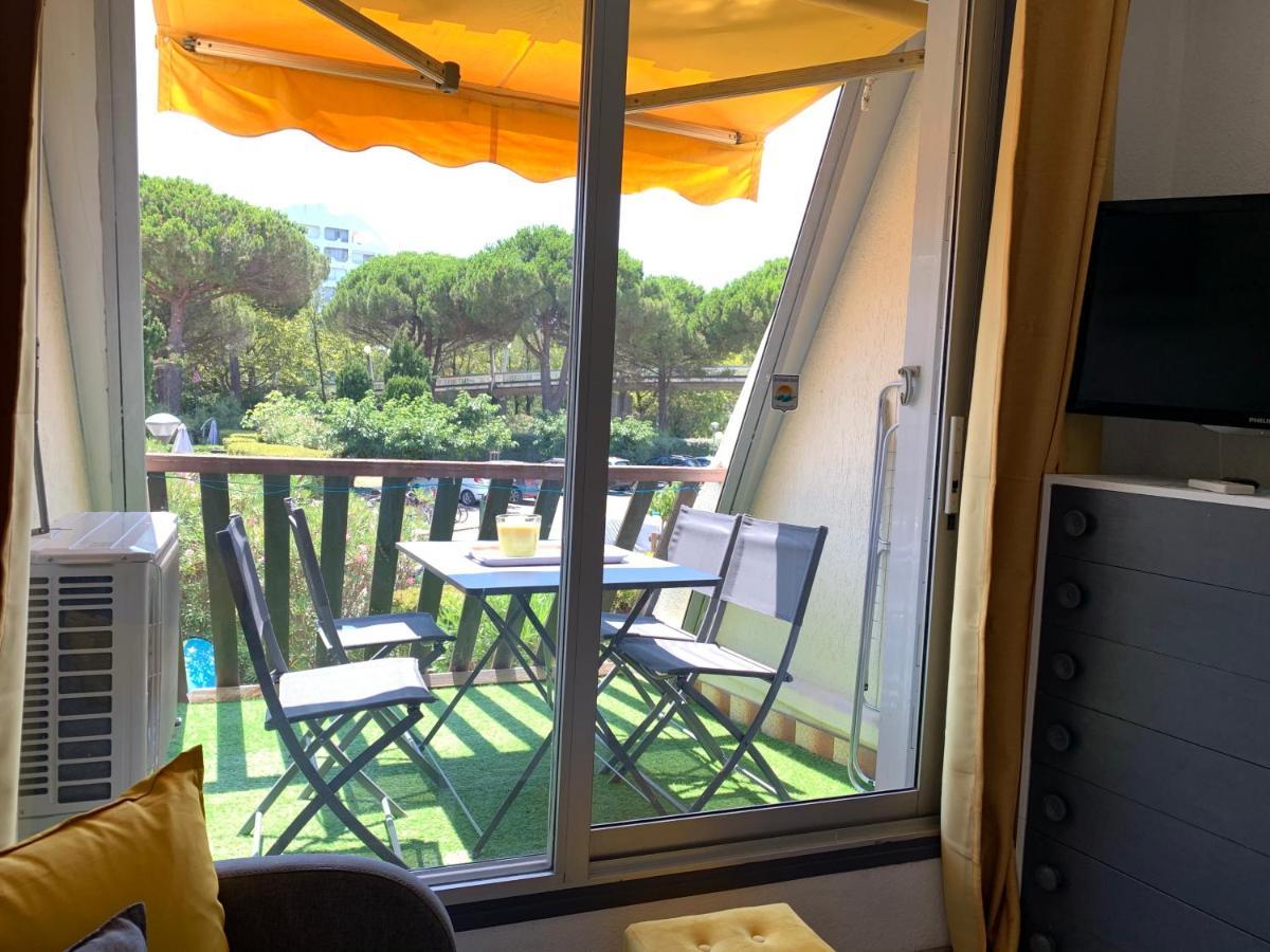 Super Appart ! Terrasse, Clim, Parking, 2Min Plage. La Grande Motte Exteriér fotografie