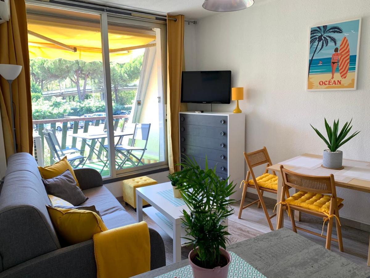 Super Appart ! Terrasse, Clim, Parking, 2Min Plage. La Grande Motte Exteriér fotografie